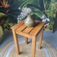 Tabouret vintage en bois
