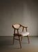 Scandinavian faux shearling chair | 1960s