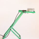 Green "Sintesi" table lamp by Ernesto Gismondi for Artemide, 1976.