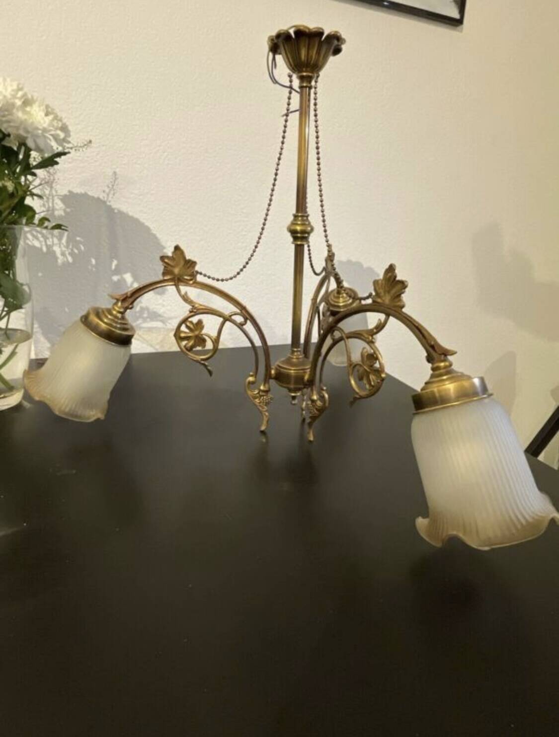 Art Nouveau chandelier