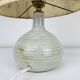 Ceramic ball lamp and dried flower lampshade