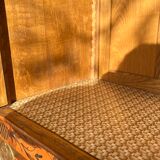 Oak and marquetry row 50s