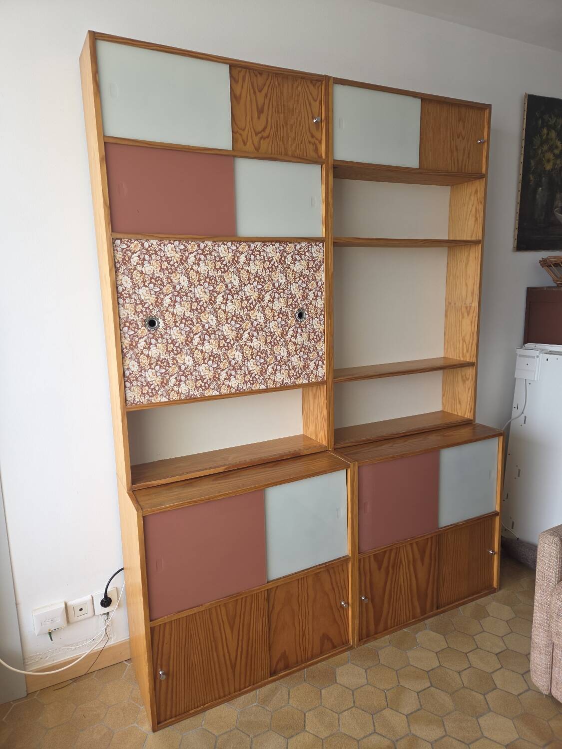 Large TV cabinet library