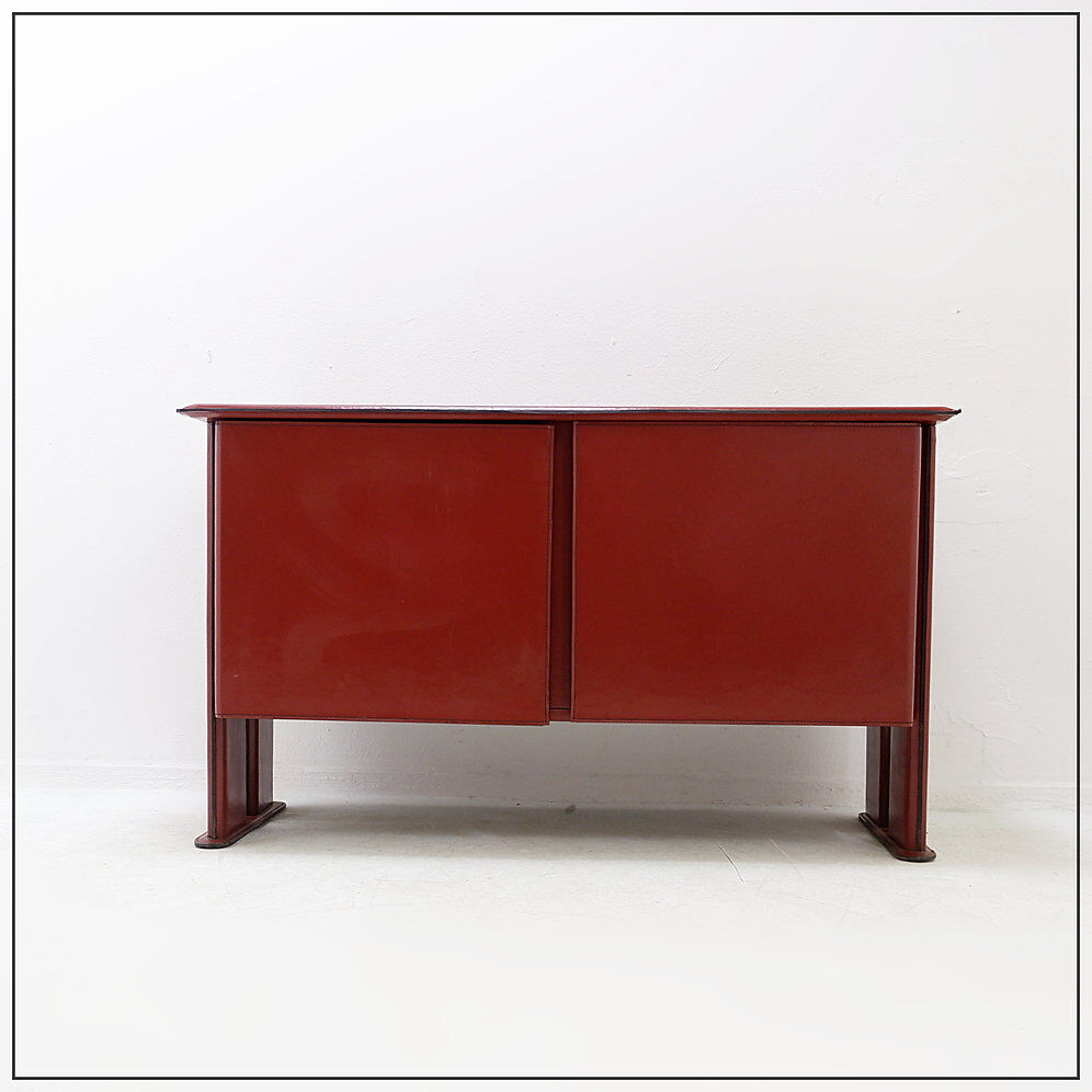Leather buffet by De Couro from Brazil - 1980s