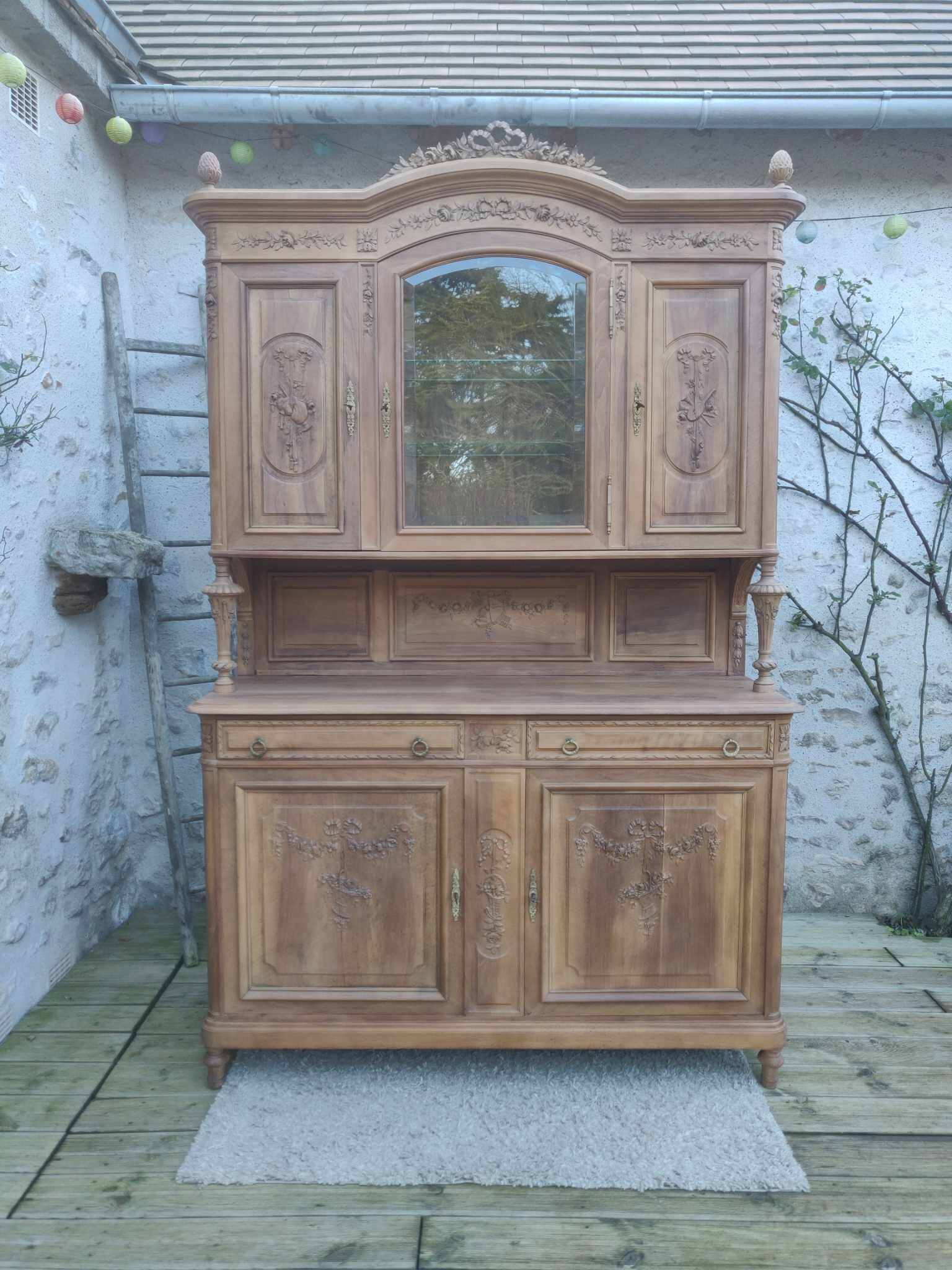 Two carved body dresser