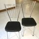 Paire de chaises design 1960-70