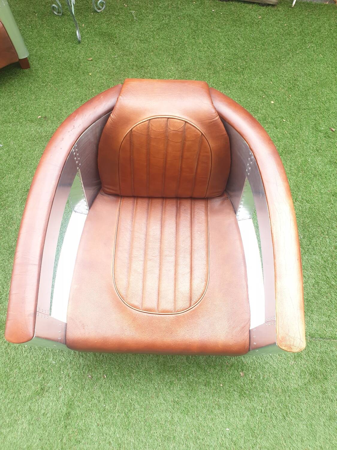 Set of Two Aviator Armchairs