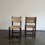 Ensemble de six chaises de salle à manger