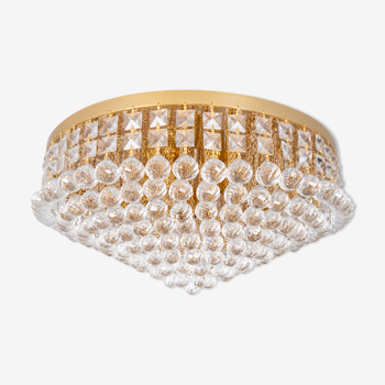 Lustre de boule de chrystal de Swarovski, années 70