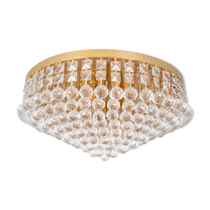 lustre boule chrystal