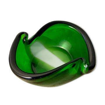 Glass ashtray 50s/60s