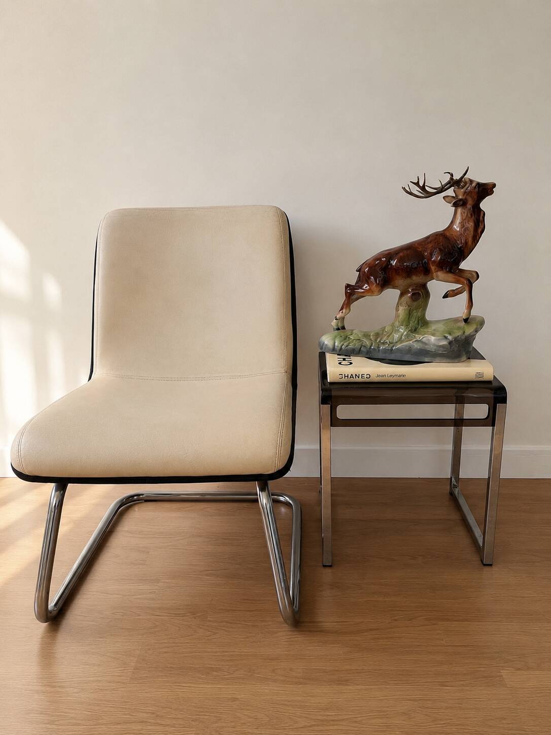 Ceramic stag hubert bequet