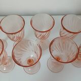 Set of 8 Rosaline wine glasses