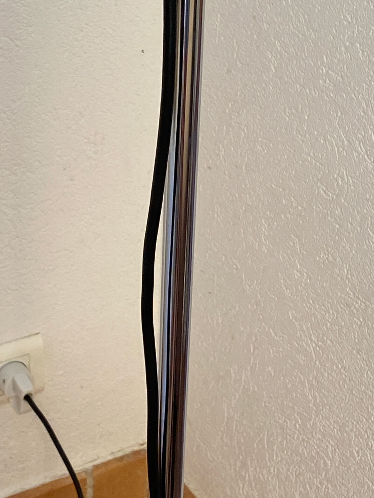 Floor lamp, chrome steel, adjustable, Staff L401