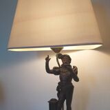 Regulator lamp from the early 20th century