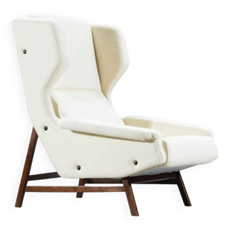 Wingback Chair attributed to Gianfranco Frattini for Cassina, 1959