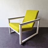 Reupholstered lounge chair by Tjerk Reijenga and Friso Kramer for Pilastro, The Netherlands 1960's
