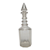 Carafe en cristal Biedermeier, Danemark, années 1890