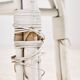 Rattan and bamboo set, set of 5