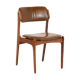Rosewood and leather chair by Erik Buch for Oddense Maskinsnedkeri 1960
