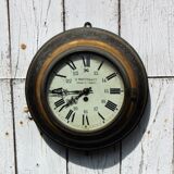 Station or administration clock early xxth a. martens & cie functional