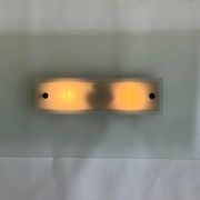 Paire de lampes murales ou plafonniers design des années 1970.