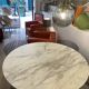 Tulip round table in Calacatta marble by Eero Saarinen - Ø 120 cm - Knoll -