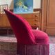 Upholstered toad chair