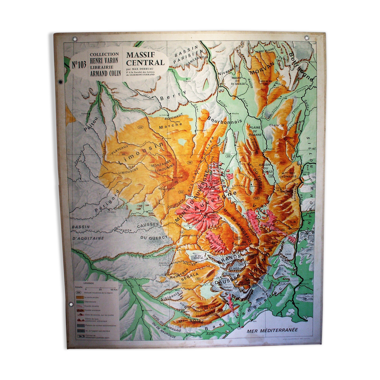 School poster 103 Massif Central