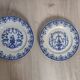 Duo d'assiettes Jules VIEILLARD & Cie XIXè Modèle Moustiers