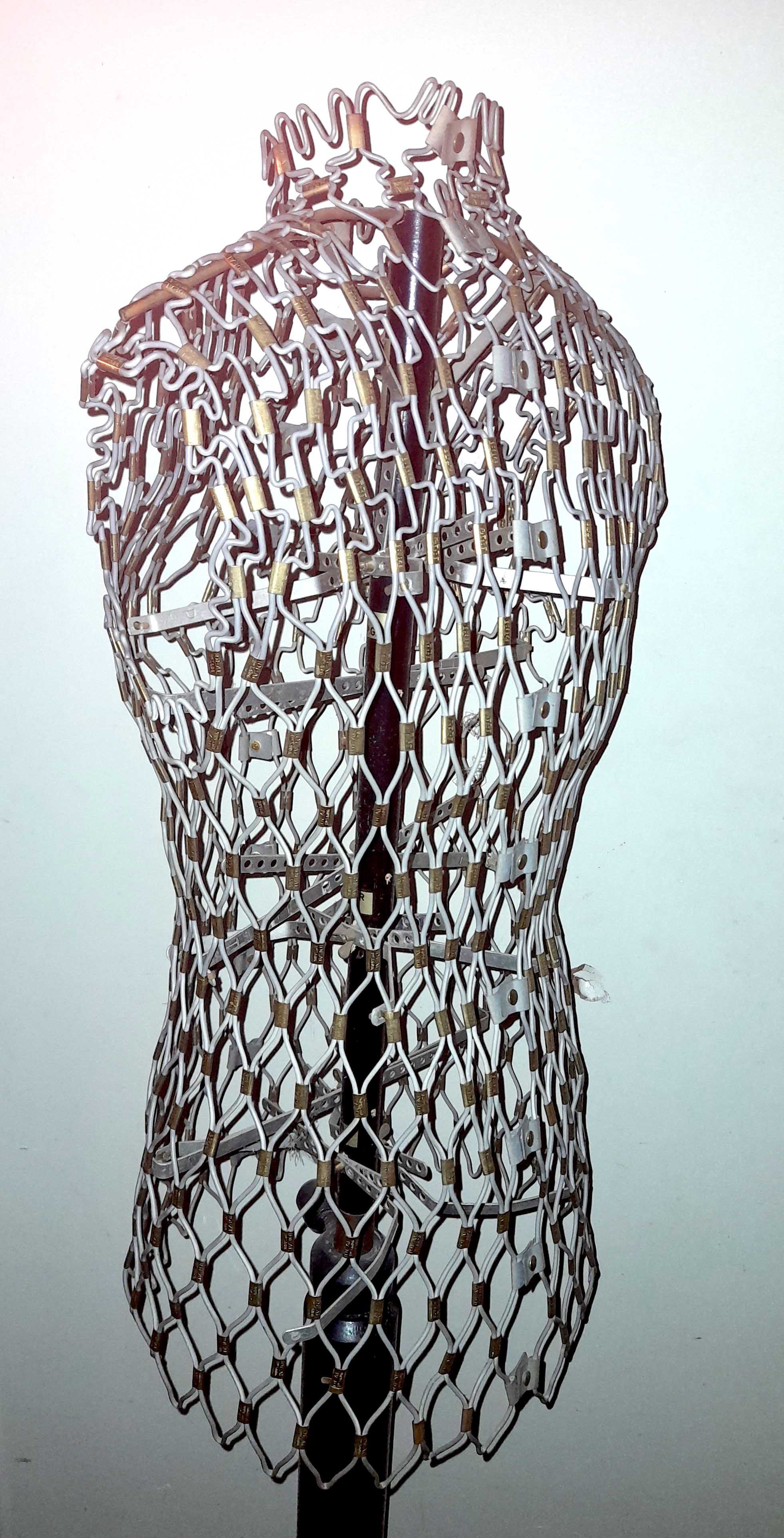 Vintage sewing model - adjustable female bust "ideal - jardin des modes paris" 1950