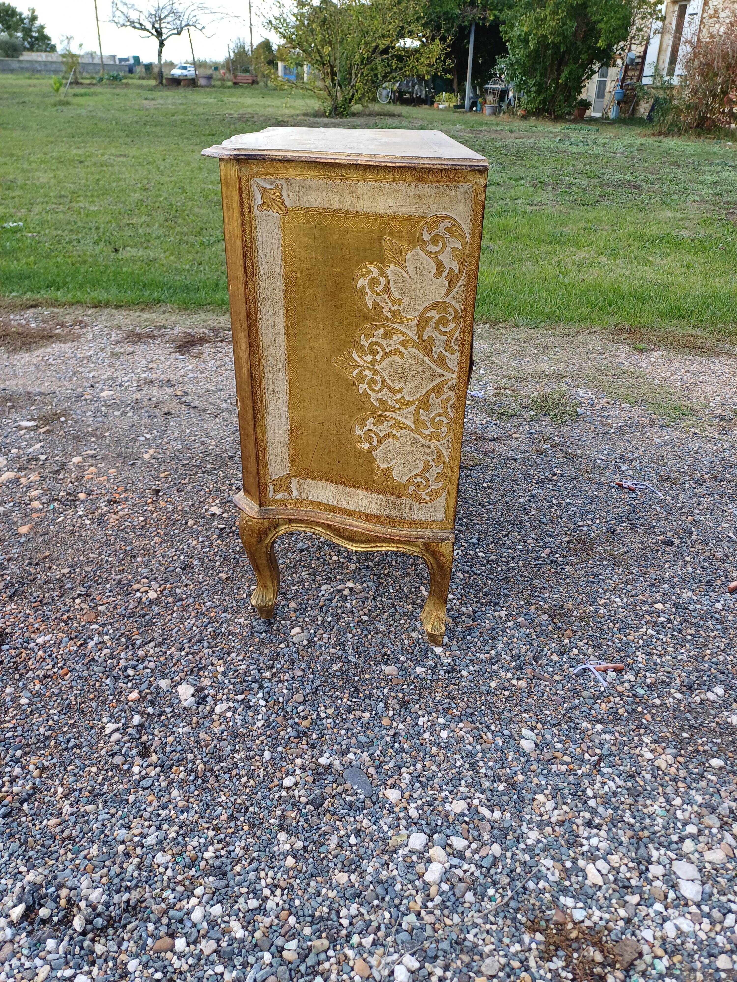 Limed chest of drawers 3 drawers