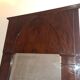 Large Empire period mahogany mirror or trumeau