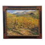 Oleo sobre lienzo “Setembre”, Francesc d’Assis Planas Doria, Escuela catalana, pp. s. XX - Catalonia,