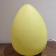Glass egg lamp