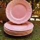 6 Salins plates in Provençal style earthenware
