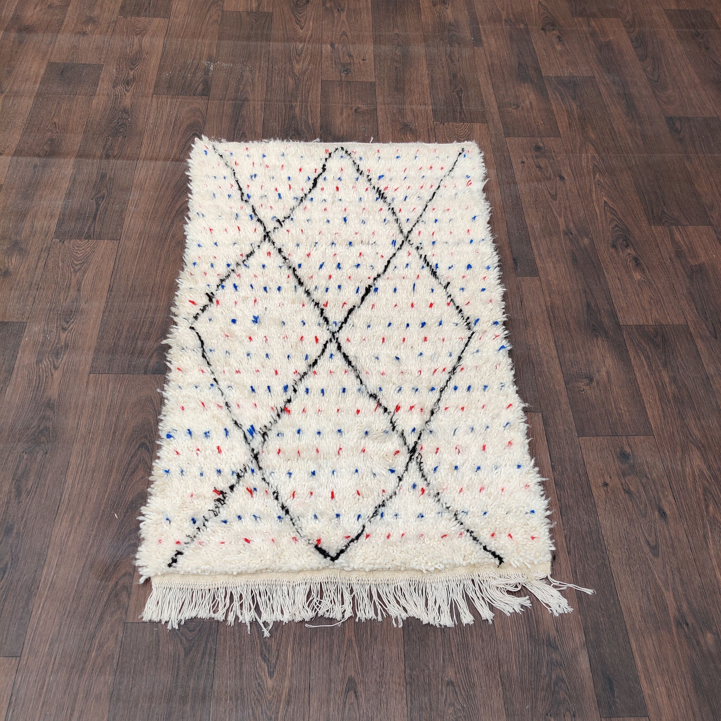 Berber bedroom carpet 75x125 cm