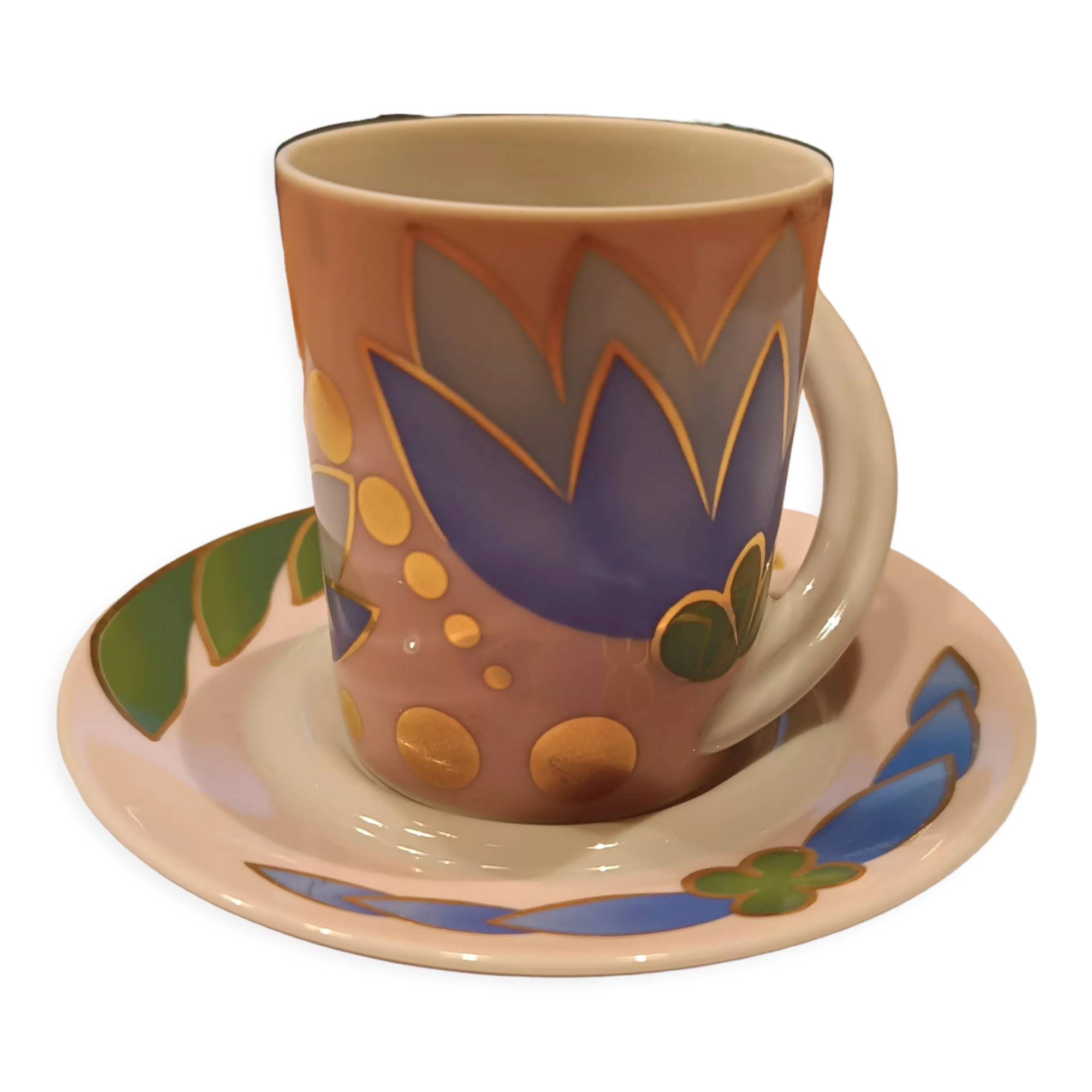 Rosenthal N°2 collector's cups, slightly chipped