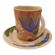Tasses Rosenthal N°2 de collection legerement ebrechée