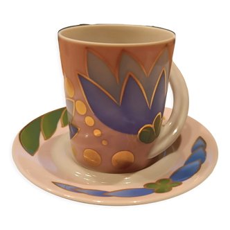 Rosenthal N°2 collector's cups, slightly chipped