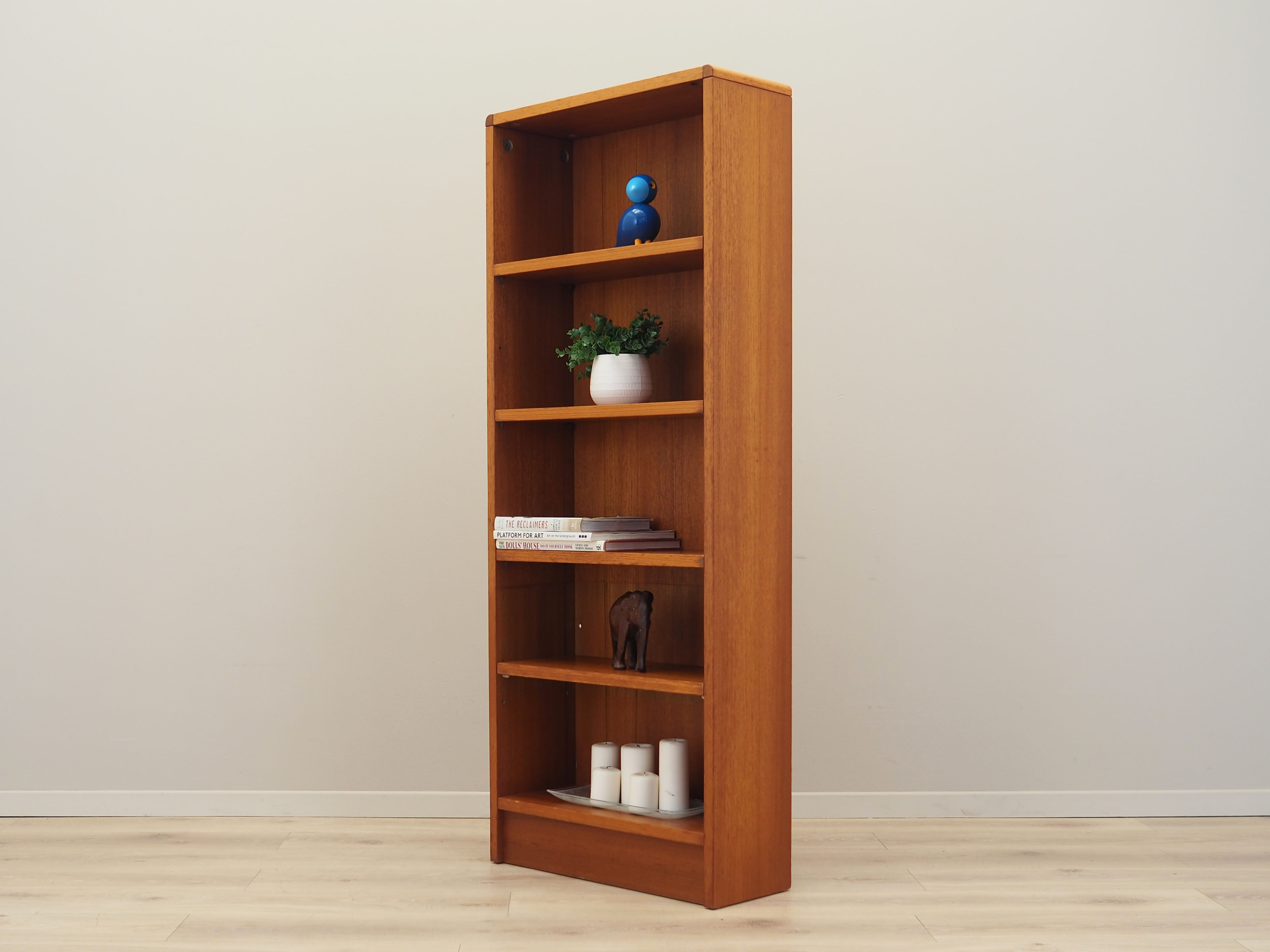 Teak bookcase, Danish design, 1970s, production: Denmark