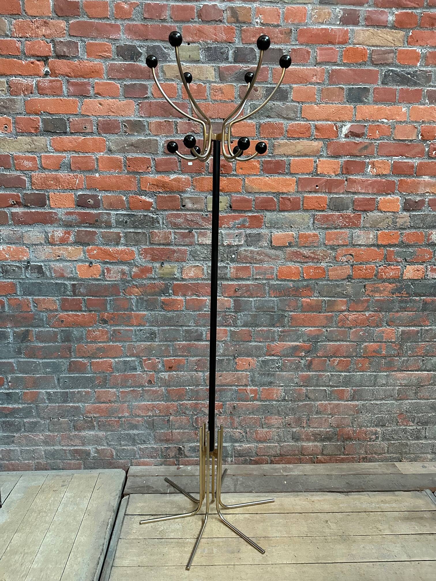 Vintage parrot coat rack