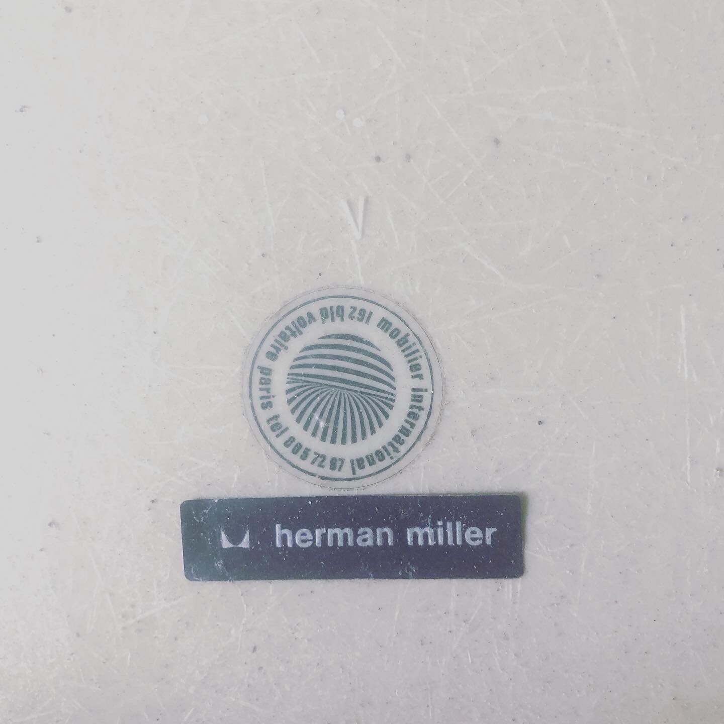 Pair of rocking chairs by Charles and Ray Eames for Herman Miller 1960