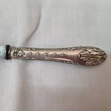 Couteau à beurre, argent,  fin xixeme