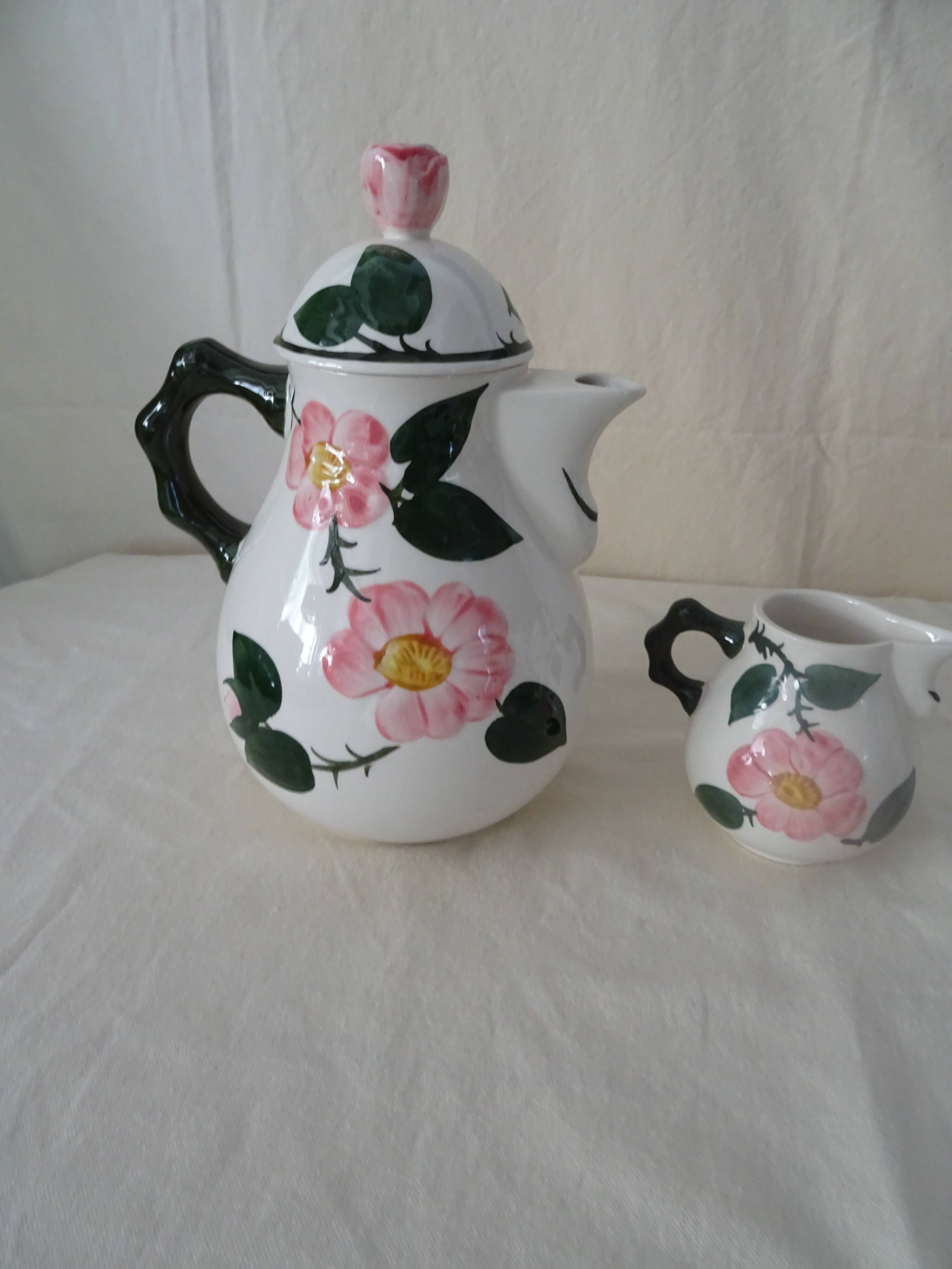 Coffee service Wild rose Villeroy & Boch flowers