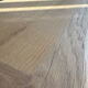 Raw oak chest of drawers in Louis XV style – 3 drawers