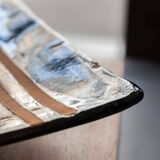 Ceramic plate, 1980s