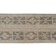 Vintage Turkish hallway rug 53x260 cm