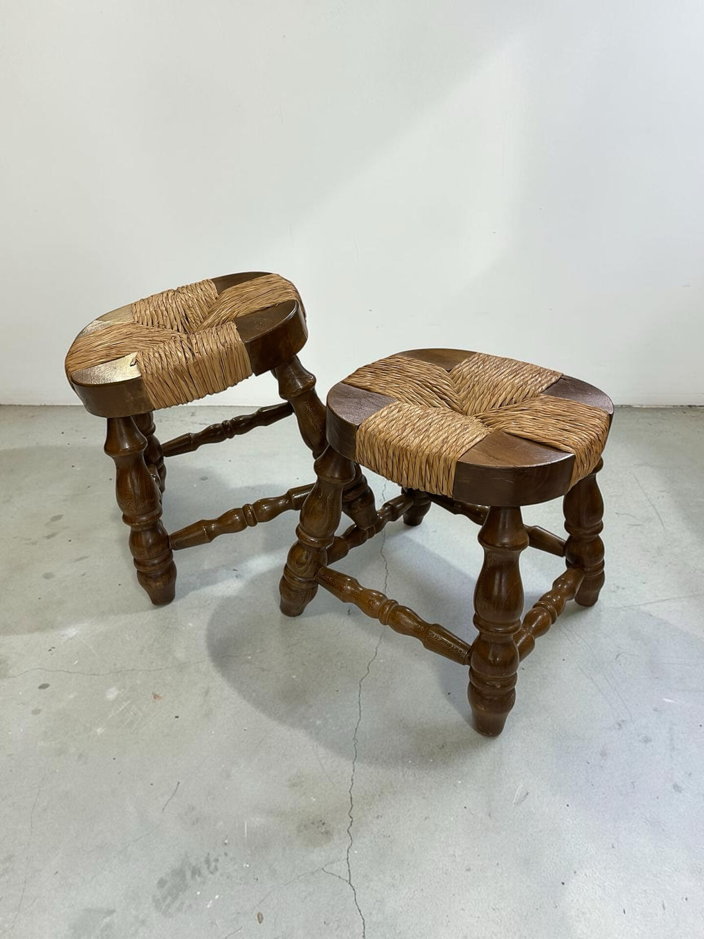 Paire de tabourets 1950