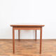 Danish teak extendable dining table
